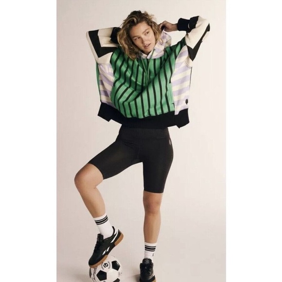 Free People Sprint To The Finish Printed Hoodie Size XS NWT - Picture 2 of 15